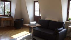 Augsburg Ferienwohnung Kohlergasse : Wohnzimmer